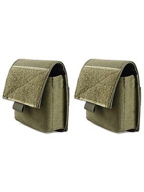 Tactical Mini Belt Pouches, Multi-Purpose Small Battery Case Compact Utility EDC